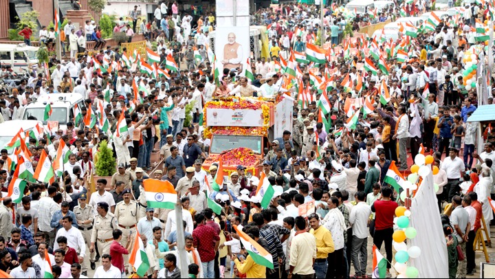 Budhni Nagar drenched in patriotism and patriotism