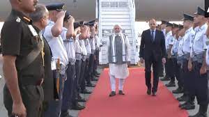 Grand welcome of PM Modi in Greece