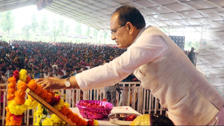 Bhumi Pujan of Khajuri Micro Lift Irrigation