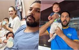 Yuvraj Singh became a father for the second time