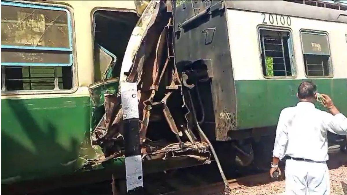 local train accident