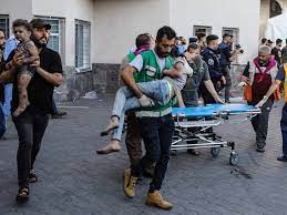 attack on the hospital in Gaza