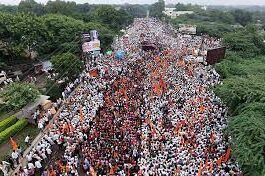 Maratha reservation movement t