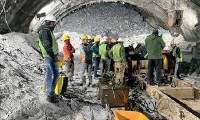 workers trapped in the under