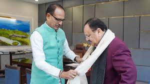 Shivraj Singh Chouhan met JP Nadda in Delhi,