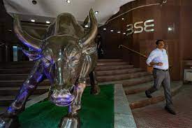 market cap of companies listed on BSE ha