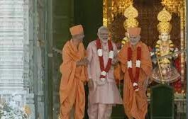 Modi inaugurated the first Hindu temple