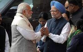 Modi praised Manmohan Singh