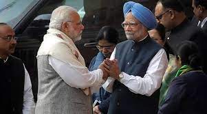 Modi praised Manmohan Singh