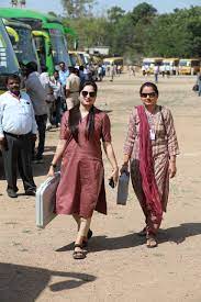 Lady Polling Officer