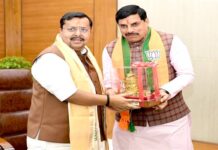 मुख्यमंत्री डॉ. यादव ने की नितिन नबीन से सौजन्य भेंट