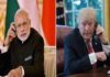 डोनाल्ड ट्रंप ने PM मोदी से फोन पर की बात