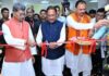 मुख्यमंत्री विष्णुदेव साय ने विधानसभा परिसर में तीन दिवसीय स्वास्थ्य शिविर का किया शुभारंभ