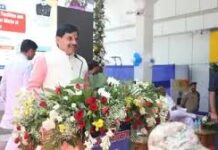 मुख्यमंत्री डॉ. यादव ने किया इन्दौर एयरपोर्ट के टर्मिनल-1 का लोकार्पण
