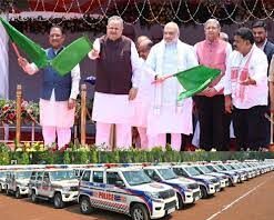 केंद्रीय गृह मंत्री अमित शाह ने रायपुर में अत्याधुनिक ‘नेक्स्ट जेन सीजी डायल-112 सेवा’ और मोबाइल फॉरेंसिक वैन का किया शुभारंभ