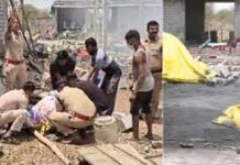 देवास पटाखा फैक्ट्री धमाका, 90 प्रतिशत तक झुलसे श्रमिक