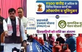मुख्यमंत्री डॉ. यादव ने 24 लाख बहनों के खातों में अंतरित की 115 करोड़ की गैस रिफलिंग राशि