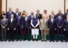 PM मोदी ने ब्रिक्स सम्मेलन में आए विदेश मंत्रियों से की भेंट
