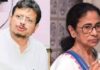 ममता बनर्जी गुट और उनके समर्थकों में बढ़ता विवाद,ममता बनर्जी गुट ने रितब्रत पर फिर ठोका केस