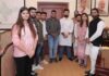 दिल्ली में केंद्रीय मंत्री चिराग पासवान से मिली मध्य प्रदेश युवा लोजपा की टीम