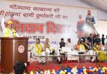 मुख्यमंत्री डॉ. यादव ने वीरांगना रानी दुर्गावती के बलिदान दिवस पर कार्यक्रम को जबलपुर में संबोधित किया