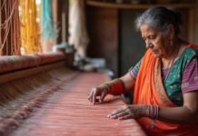महेश्वर में आदिवासी महिलाओं की बदली तस्वीर, माहेश्वरी साड़ी की बुनाई से मजबूत हो रही आजीविका