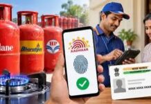 LPG सब्सिडी पर बड़ा अपडेट, अब आधार बायोमेट्रिक से ही मिलेगा लाभ